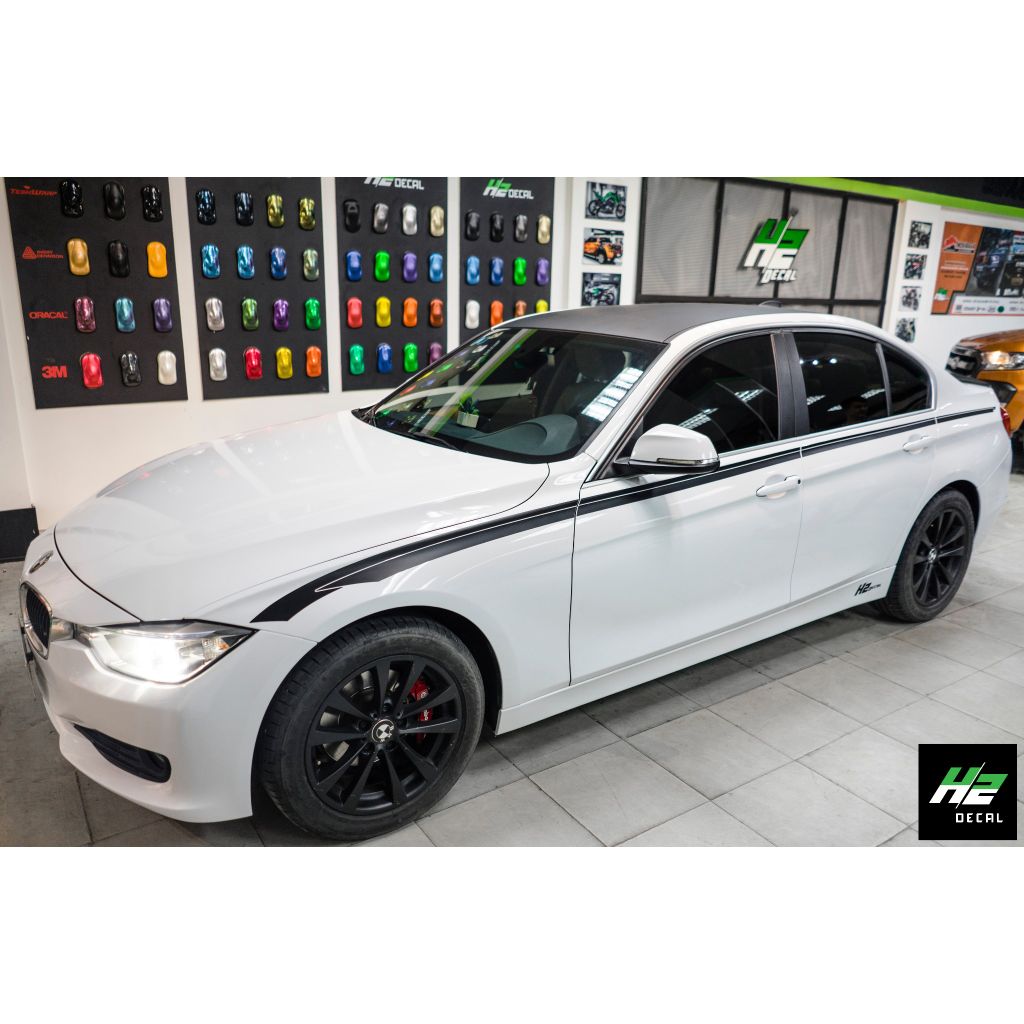 TEM XE BMW 320i - MẪU 001