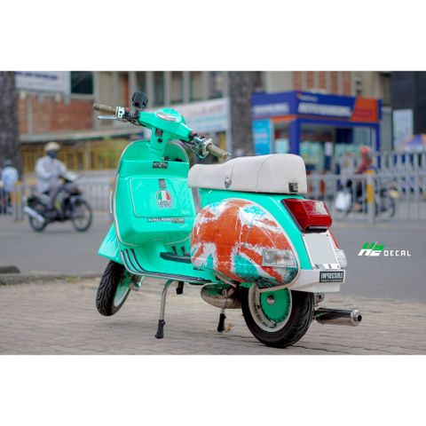 TEM XE VESPA SPRINT - MẪU 005