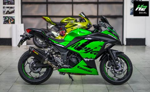 TEM XE NINJA 300 - MẪU 004