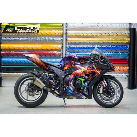 TEM XE NINJA ZX10R - MẪU 014