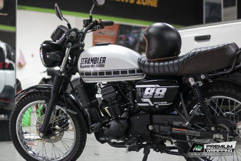 TEM XE SCRAMBLER - MẪU 014