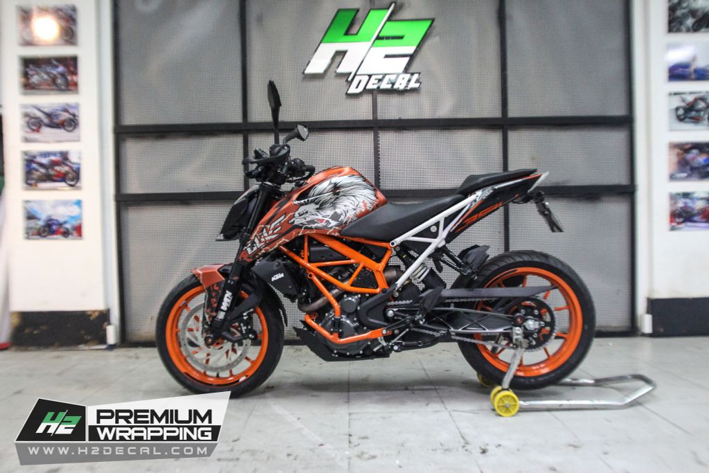 TEM XE KTM DUKE - MẪU 014