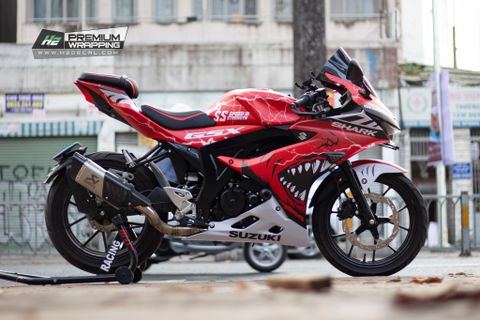 TEM XE GSX 150R - MẪU 005