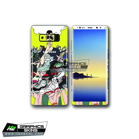 Skin Samsung Galaxy Note 8 - Mẫu 002