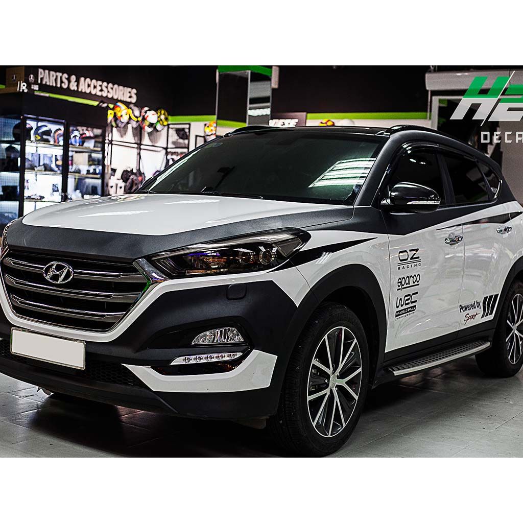 TEM XE HYUNDAI TUCSON - MẪU 001