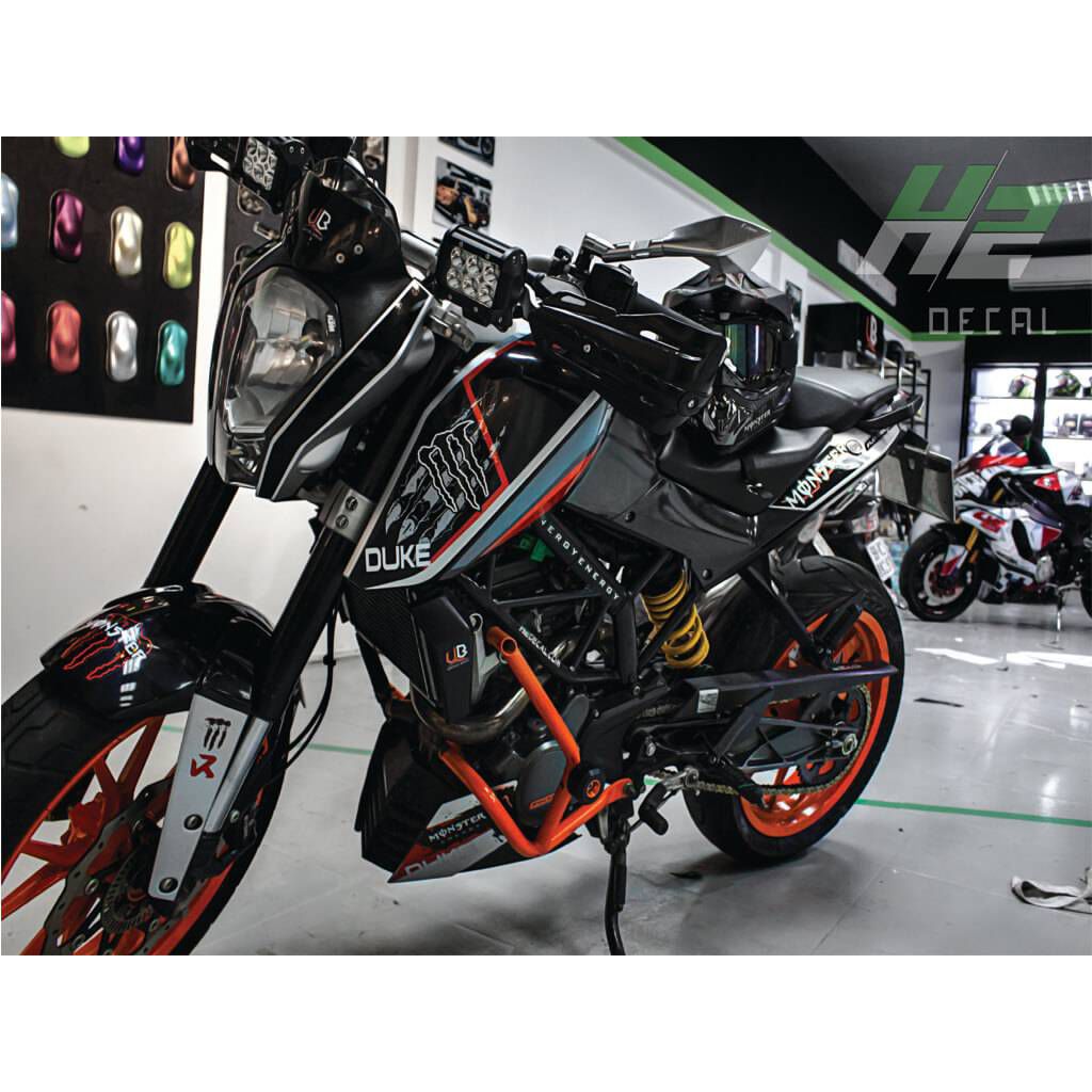 TEM XE KTM DUKE - MẪU 001