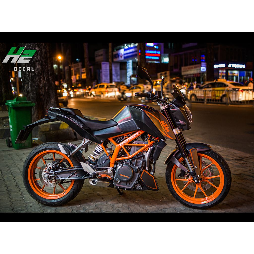 TEM XE KTM DUKE - MẪU 003