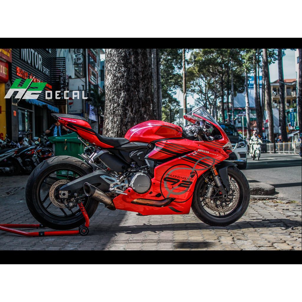 TEM XE PANIGALE - MẪU 003