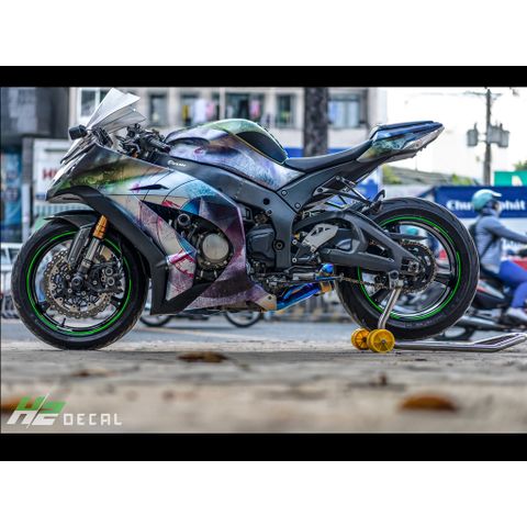 TEM XE NINJA ZX10R - MẪU 007