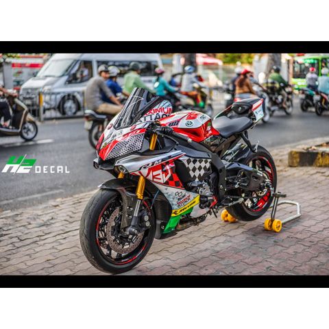 TEM XE YZF-R1 - MẪU 009