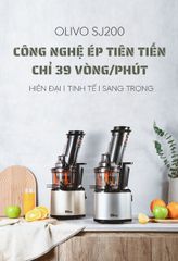 Máy ép chậm olivo sj 200