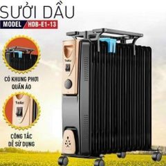 Máy sưởi dầu 13 thanh Saiko HBD-E1-13