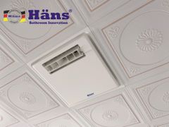 Quạt mát âm trần cho nhà vệ sinh Hans H10S (công tắc)