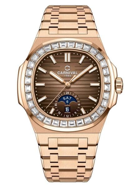 CARNIVAL Nautilus 8110G ブラウン 時計 CARNIVAL Nautilus 8110G ブラウン 時計