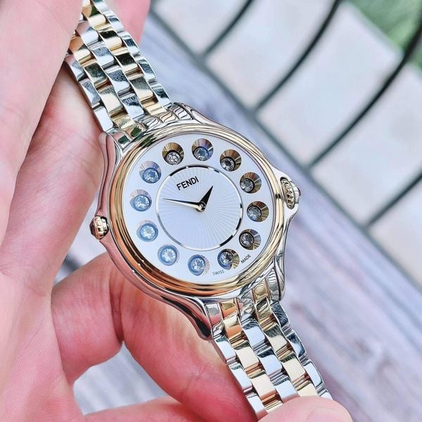 Fendi Crazy Carats F107134000T06 38mm Đồng Hồ Nữ Chính Hãng