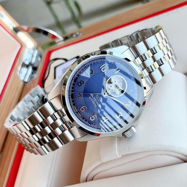 Glycine Combat Classic Open Heart Automatic GL0429 Đồng Hồ Nam