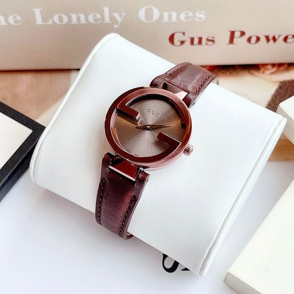 Gucci Interlocking Iconic Bezel Rose Gold-Tone YA133207 Đồng