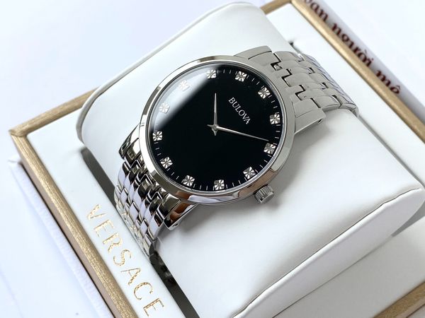 Bulova 96D106 Diamond Black Watch 38mm ng H Nam PhongWatch