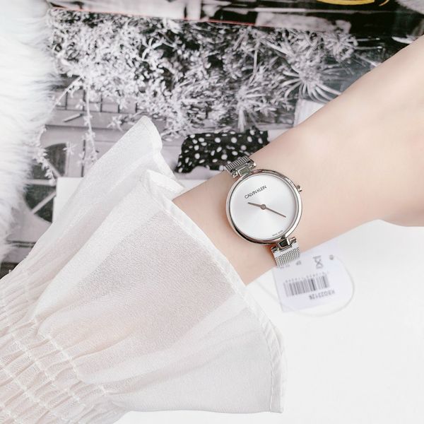 Calvine Klein CK K8G23126 Mesh Silver Đồng Hồ Nữ – PhongWatch
