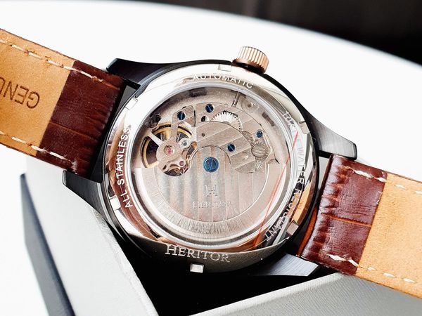 Heritor Automatic Sebastian Semi-Skeleton HERHR6905 Đồng Hồ Nam
