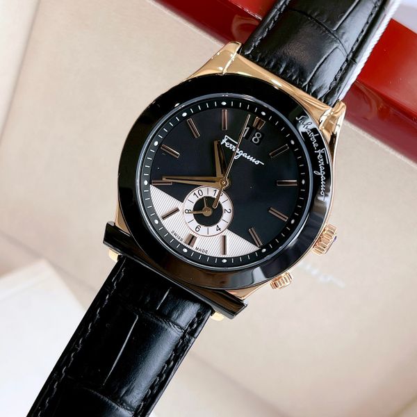 Salvatore Ferragamo FFO020017 1898 Chron Bracelet Watch