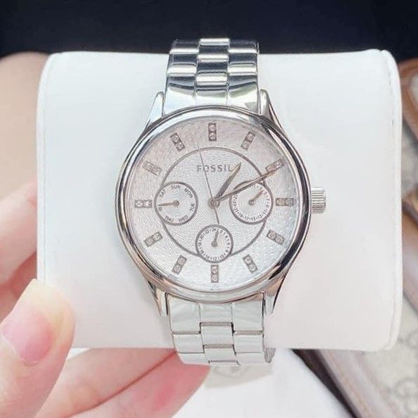 Fossil Quartz BQ1560 Modern Sophisticate Multifunction Stainless Steel PhongWatch