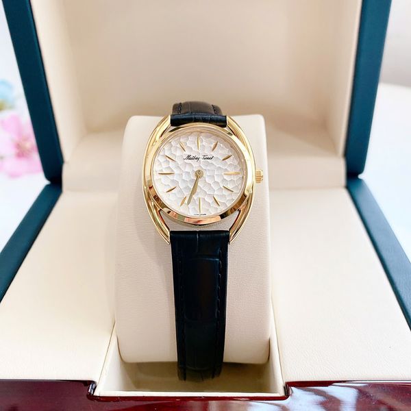 Mathey Tissot Quartz D933PLI Saphira Silver Dial Ladies Đồng Hồ