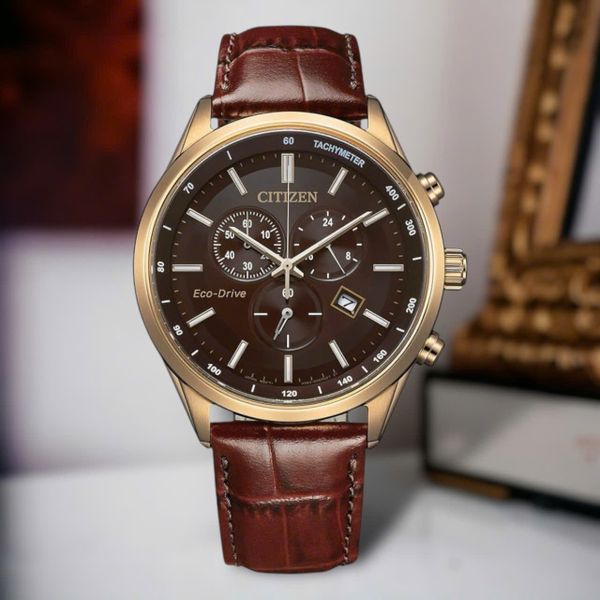 Citizen Eco-Drive AT2573-07X Chronograph 42mm - Đồng Hồ Nam