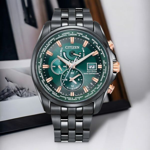 Citizen Quartz Eco-drive AT9128-87X Radio-Controlled - Đồng Hồ Nam