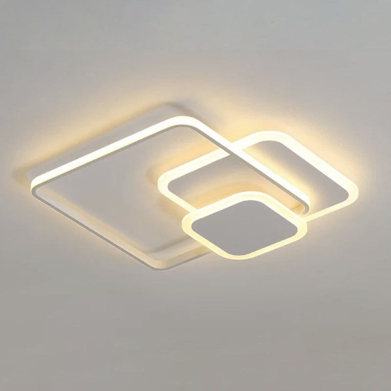Đèn ốp trần hiện đại, thiết kế ô vuông OT-079
