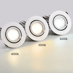 Đèn spotlight âm trần, xoay 360 độ giá rẻ HC-COBXG12