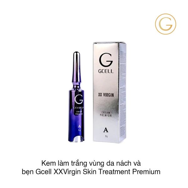 Kem làm trắng vùng da nách và bẹn Gcell XXVirgin Cream Premium A 5g