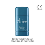 LĂN KHỬ MÙI DÀNH CHO NAM CALVIN KLEIN CK FREE FOR MEN DEODORANT ALCOHOL FREE