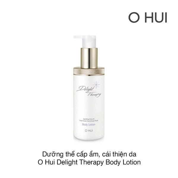 DƯỠNG THỂ CẤP ẨM, CẢI THIỆN DA Ohui DELIGHT THERAPY BODY LOTION