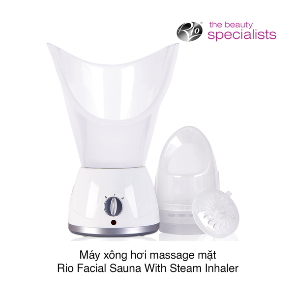 MÁY XÔNG HƠI MẶT VÀ MŨI RIO FACIAL SAUNA WITH STEAM INHALER