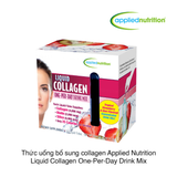 Thức uống đẹp da chống lão hóa Applied Nutrition Liquid Collagen One-Per-Day Drink Mix (30 ống x 10ml)
