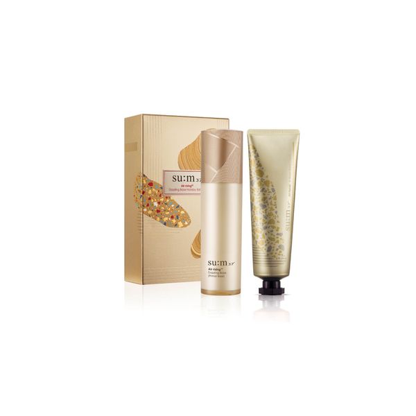 Bộ Kem lót Su:m 37 Air Rising TF Dazzling Base Holiday Edition (2 món)