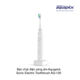 Bàn chải điện sóng âm Aquapick Sonic Electric Toothbrush AQ-120 (HỘP)