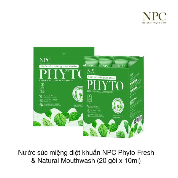 Nước súc miệng NPC Phyto Fresh & Natural Mouthwash