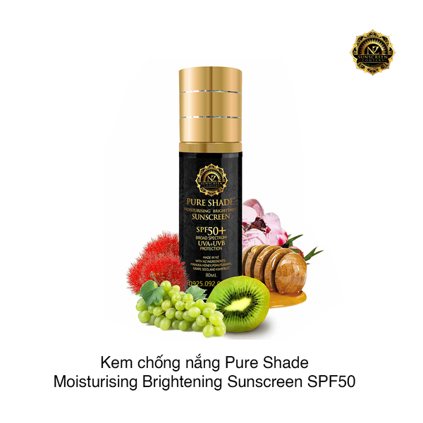 Kem chống nắng 4 in 1 Pure Shade SPF 50+ Moisturising & Sunscreen 80ml