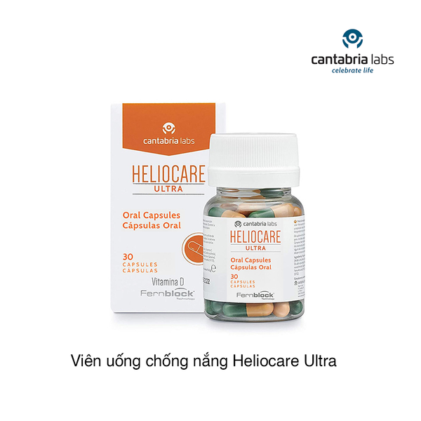 Viên uống chống nắng tăng cường Heliocare Oral Ultra