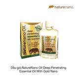 Dầu gió NatureNano Oil Deep Penetrating Essential Oil With Gold Nano 8ml (Chai)