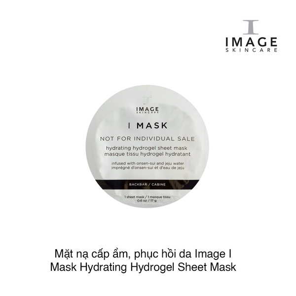 Mặt nạ cấp ẩm, phục hồi da Image I Mask Hydrating Hydrogel Sheet Mask 17g (Gói)