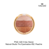 Phấn mắt 3 màu Vacosi Natural Studio Trio Eyeshadow