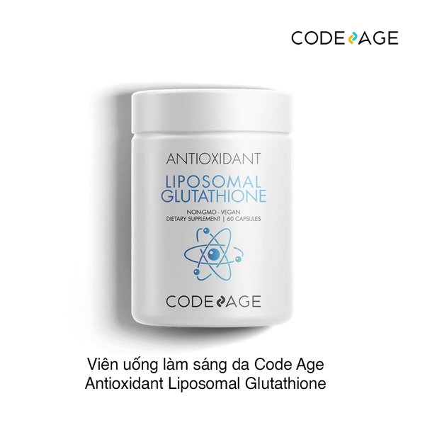 Viên uống làm sáng da Code Age Antioxidant Liposomal Glutathione (60 viên) (Hũ)