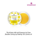 Tẩy tế bào chết môi Essence Lip Care Booster Caring Lip Peeling 10% Lemon Oil 11g (Hũ)