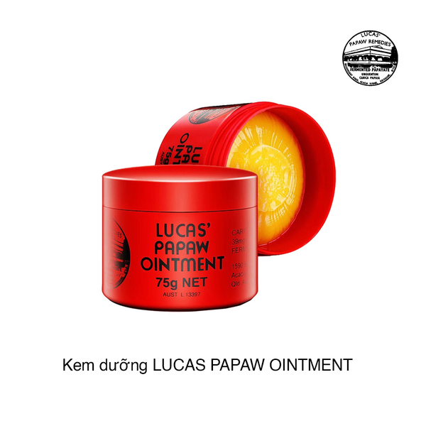 Kem dưỡng đa năng Lucas Papaw Ointment 75g (Hũ)