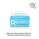 MIẾNG DÁN TRẮNG RĂNG RENE WHITE 4D PROFESSIONAL TEETH WHITENING STRIPS