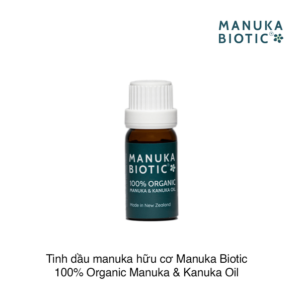 Dầu Manuka hữu cơ Manuka Biotic Certified Organic Manuka Oil 10ml