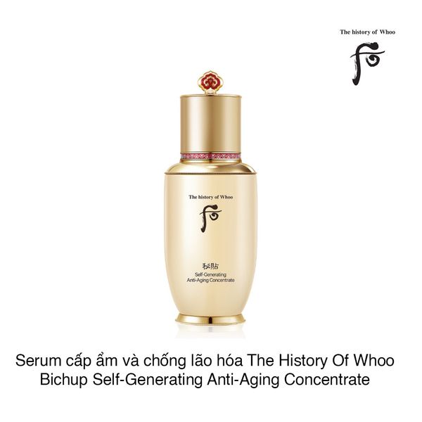 Tinh chất cấp ẩm và chống lão hóa The History Of Whoo Bichup Self-Generating Anti-Aging Concentrate 90ml (Hộp)